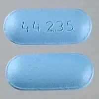 Acetaminophen and diphenhydramine (Acetaminophen and diphenhydramine [ a-seet-a-min-oh-fen-and-dye-fen-hye-dra-meen ])-44 235-acetaminophen 500 mg / diphenhydramine 25 mg-Blue-Capsule-shape