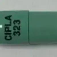 Dimethyl fumarate (Dimethyl fumarate [ dye-meth-il-fue-mar-ate ])-CIPLA 323-240 mg-Green-Capsule-shape