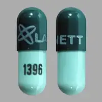 Loxapine (Loxapine (oral) [ lox-a-peen ])-LANNETT 1396-25 mg-Green-Capsule-shape