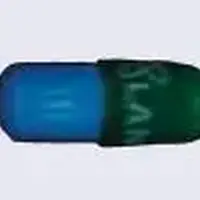 Loxapine (Loxapine (oral) [ lox-a-peen ])-LANNETT 1397-50 mg-Blue / Green-Capsule-shape