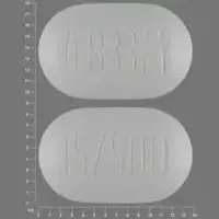 Metformin and pioglitazone (Metformin and pioglitazone [ met-for-min-and-pye-o-gli-ta-zone ])-4833M 15 500-500 mg / 15 mg-White-Capsule-shape