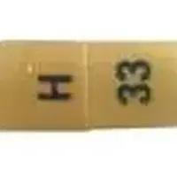 Oseltamivir (Oseltamivir [ os-el-tam-ih-veer ])-H 33-30 mg-Yellow-Capsule-shape