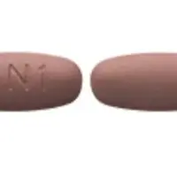 Entacapone (Entacapone [ en-tak-a-pone ])-EN1-200 mg-Brown-Oval