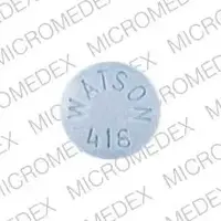 Estropipate (Estropipate [ es-troe-pip-ate ])-WATSON 416-3 mg-Blue-Round