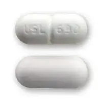 Ethacrynic acid (Ethacrynic acid [ eth-a-krin-ik-as-id ])-USL 690-25 mg-White-Capsule-shape