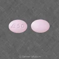 Metolazone (Metolazone [ me-tol-a-zone ])-E 50-2.5 mg-Pink-Oval