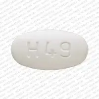 Sulfamethoxazole and trimethoprim (Sulfamethoxazole and trimethoprim (oral/injection) [ sul-fa-meth-ox-a-zole-and-trye-meth-oh-prim ])-H 49-800 mg / 160 mg-White-Oval