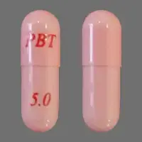 Tacrolimus (oral and injection) (Tacrolimus (oral/injection) [ ta-kroe-li-mus ])-PBT 5.0-5 mg-Pink-Capsule-shape