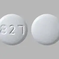 Tamoxifen (Tamoxifen [ ta-mox-i-fen ])-827-20 mg-White-Round