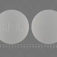 Terbinafine (Terbinafine [ ter-bin-na-feen ])-C134-250 mg-White-Round