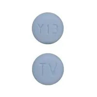 Teriflunomide (Teriflunomide [ ter-i-floo-noe-mide ])-TV Y13-7 mg-Blue-Round