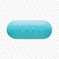 Acetaminophen and diphenhydramine (Acetaminophen and diphenhydramine [ a-seet-a-min-oh-fen-and-dye-fen-hye-dra-meen ])-GP 325-500 mg / 25 mg-Blue-Capsule-shape