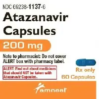 Atazanavir (Atazanavir [ a-ta-zan-a-vir ])-Amneal 200 mg 1137-200 mg-Blue-Capsule-shape