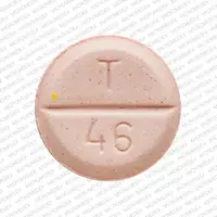 Clorazepate (Clorazepate [ klor-az-e-pate ])-T 46-7.5 mg-Orange-Round