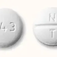 Labetalol (Labetalol (oral/injection) [ la-bay-ta-lol ])-N T 043-300 mg-White-Round