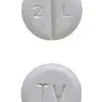 Liothyronine (Liothyronine [ lye-oh-thye-roe-neen ])-TV 2 L-25 mcg-White-Round