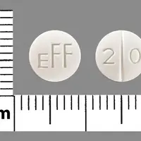 Methazolamide (Methazolamide [ meth-a-zole-a-mide ])-EFF 20-50 mg-White-Round