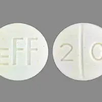 Methazolamide (Methazolamide [ meth-a-zole-a-mide ])-EFF 20-50 mg-White-Round