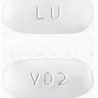 Nabumetone (Nabumetone [ na-bue-me-tone ])-LU V02-750 mg-White-Oval