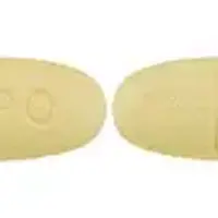 Oxcarbazepine (Oxcarbazepine [ ox-kar-bay-zeh-peen ])-APO OXC 300-300 mg-Yellow-Oval