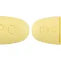 Oxcarbazepine (Oxcarbazepine [ ox-kar-bay-zeh-peen ])-APO OXC 600-600 mg-Yellow-Oval