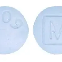 Oxymorphone (Oxymorphone [ ox-ee-mor-fone ])-M 1009-5 mg-Blue-Round