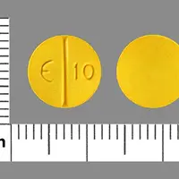 Sulindac (Sulindac [ sul-in-dak ])-E 10-150 mg-Yellow-Round