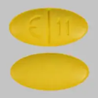 Sulindac (Sulindac [ sul-in-dak ])-E 11-200 mg-Yellow-Oval