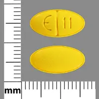 Sulindac (Sulindac [ sul-in-dak ])-E 11-200 mg-Yellow-Oval