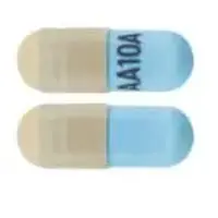 Thiothixene (Thiothixene [ thye-oh-thix-een ])-AA10A-1 mg-Blue & Brown-Capsule-shape