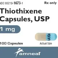 Thiothixene (Thiothixene [ thye-oh-thix-een ])-AA10A-1 mg-Blue & Brown-Capsule-shape