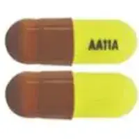 Thiothixene (Thiothixene [ thye-oh-thix-een ])-AA11A-2 mg-Brown & Yellow-Capsule-shape