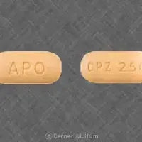 Cefprozil (Cefprozil [ sef-proe-zil ])-APO CPZ 250-250 mg-Orange-Oval