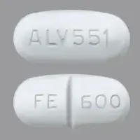 Felbamate (Felbamate [ fel-bam-ate ])-FE 600 ALV551-600 mg-White-Capsule-shape