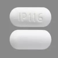 Hydrocodone and ibuprofen (Hydrocodone and ibuprofen [ hye-dro-koe-done-and-eye-bue-pro-fen ])-IP 116-2.5 mg / 200 mg-White-Oval