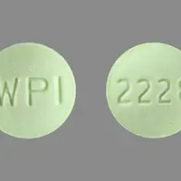 Metoclopramide (nasal) (Metoclopramide (nasal) [ met-oh-klo-pra-mide ])-WPI 2228-5 mg-Green-Round