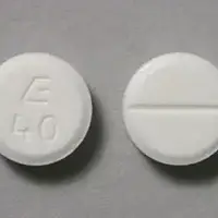 Midodrine (Midodrine [ my-doe-drin ])-E 40-2.5 mg-White-Round