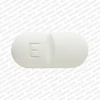 Penicillin v (Penicillin v [ pen-i-sill-in ])-E 8 5-500 mg-White-Oval