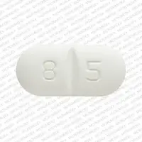 Penicillin v (Penicillin v [ pen-i-sill-in ])-E 8 5-500 mg-White-Oval