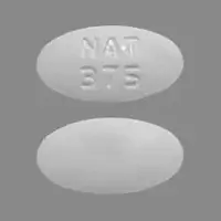 Armodafinil (Armodafinil [ ar-moe-daf-i-nil ])-NAT 375-250 mg-White-Oval