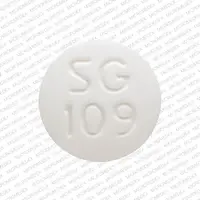 Carisoprodol (Carisoprodol [ kar-eye-soe-proe-dole ])-SG 109-350 mg-White-Round