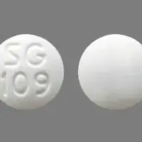 Carisoprodol (Carisoprodol [ kar-eye-soe-proe-dole ])-SG 109-350 mg-White-Round