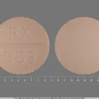 Clorazepate (Clorazepate [ klor-az-e-pate ])-RX 553-7.5 MG-Orange-Round