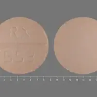 Clorazepate (Clorazepate [ klor-az-e-pate ])-RX 553-7.5 MG-Orange-Round