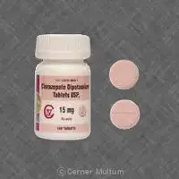 Clorazepate (Clorazepate [ klor-az-e-pate ])-T 47-15 mg-Pink-Round