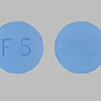 Finasteride (Finasteride [ fin-as-ter-ide ])-F5-5 mg-Blue-Round