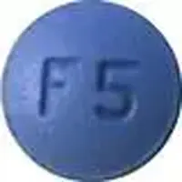 Finasteride (Finasteride [ fin-as-ter-ide ])-F5-5 mg-Blue-Round