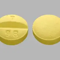 Labetalol (Labetalol (oral/injection) [ la-bay-ta-lol ])-7 98-100 mg-Yellow-Round