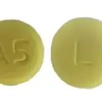 Leflunomide (Leflunomide [ le-floo-noe-mide ])-L A5-20 mg-Yellow-Round