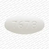 Metformin and pioglitazone (Metformin and pioglitazone [ met-for-min-and-pye-o-gli-ta-zone ])-TV 7678-850 mg / 15 mg-White-Oval